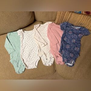 Lot of 5 Carters Onesies
